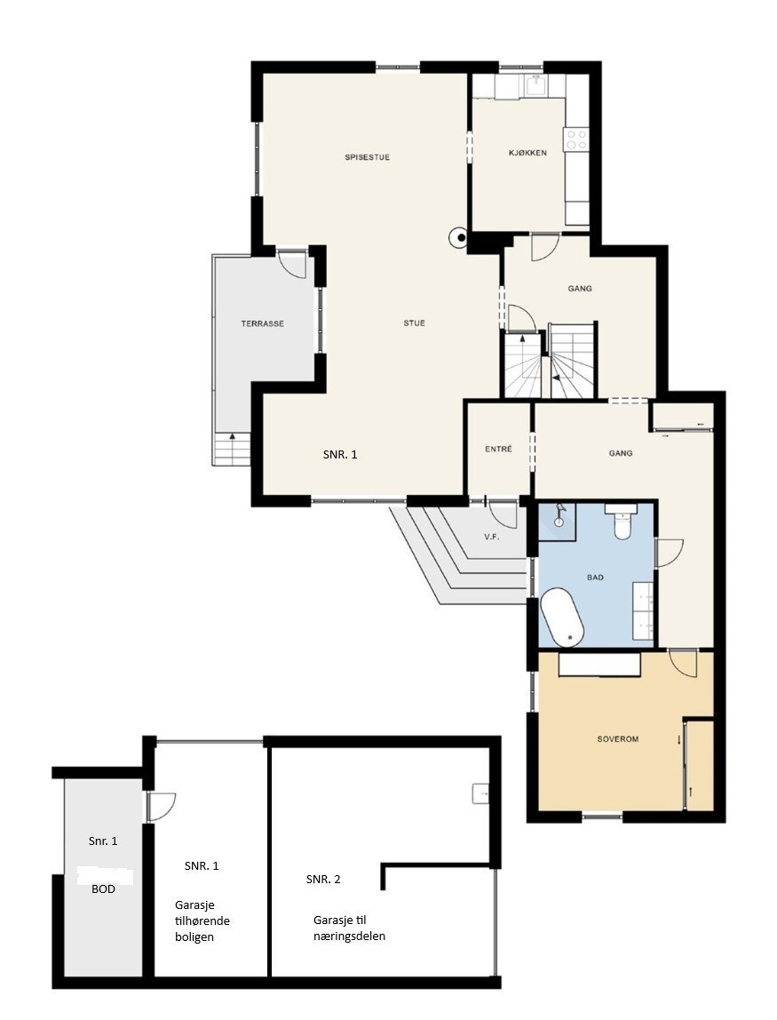 1. etg. Galleribilde