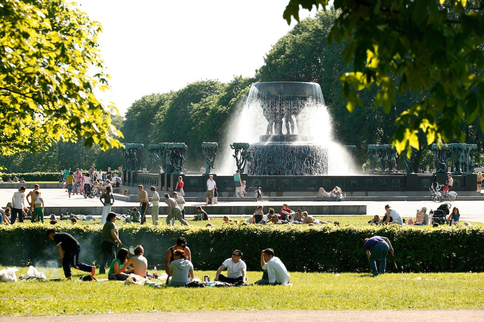 Frognerparken i gangavstand. Galleribilde
