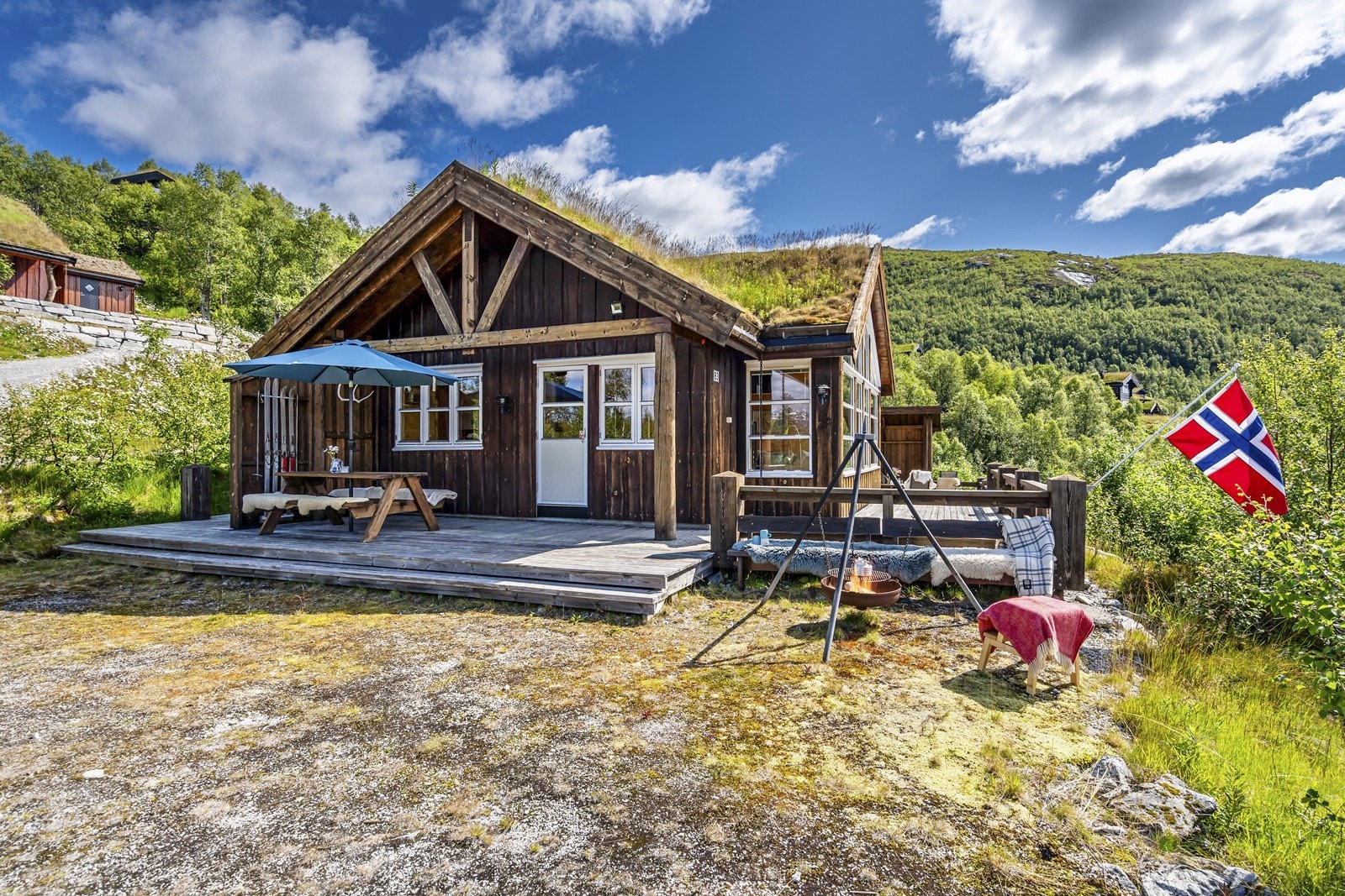 Herlig fritidseiendom i solid utførelse Galleribilde