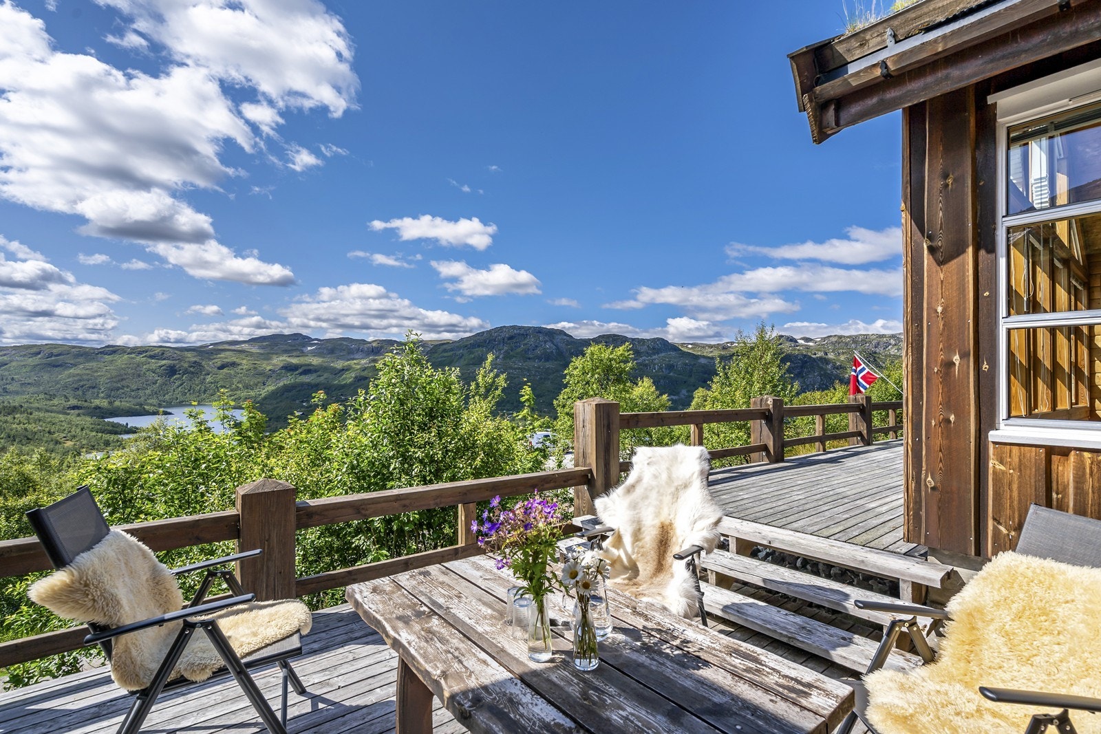 Meget god solforhold fra morgen til sen kveld Galleribilde