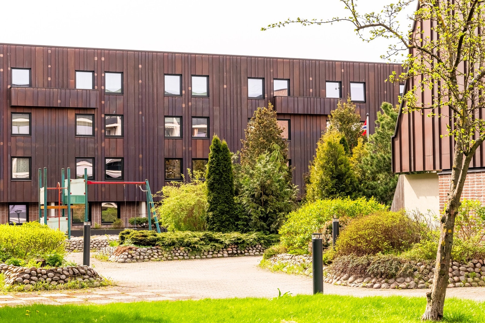 Her bor du i rolige omgivelser. Galleribilde