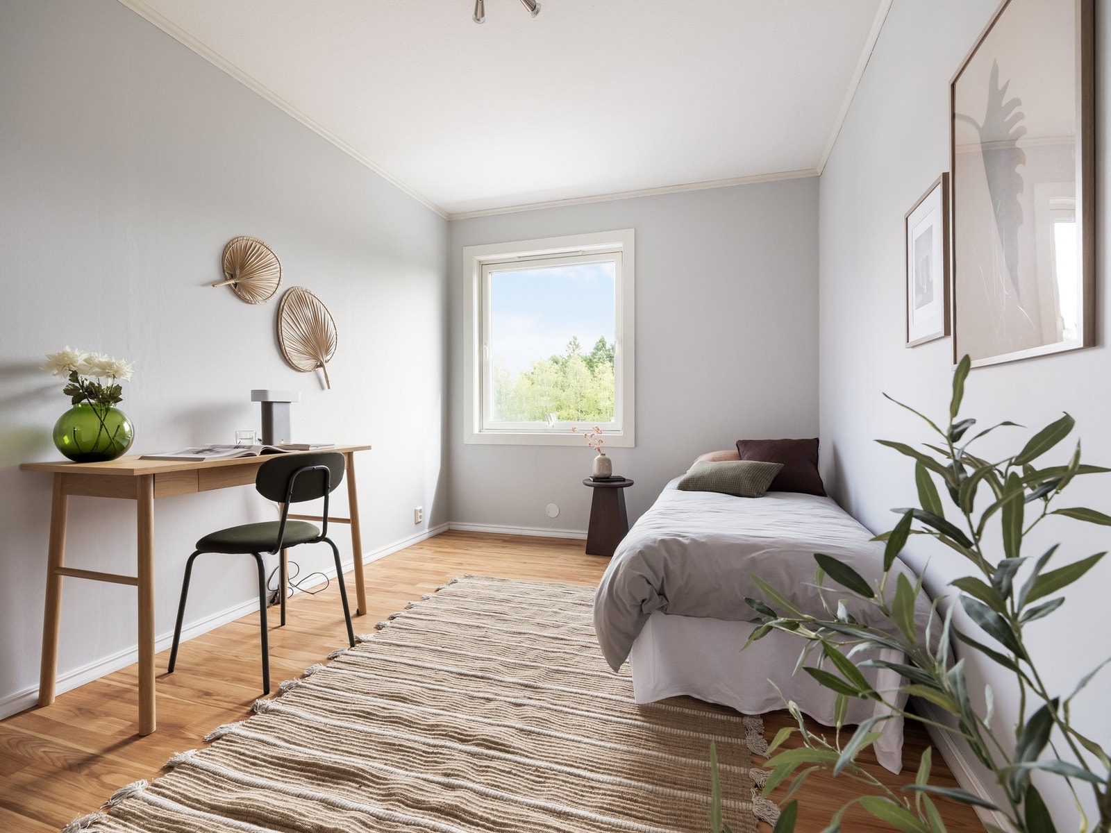 Rommet er perfekt som barnerom, gjesterom og/eller kontor. Alt etter hva du måtte trenge. Galleribilde