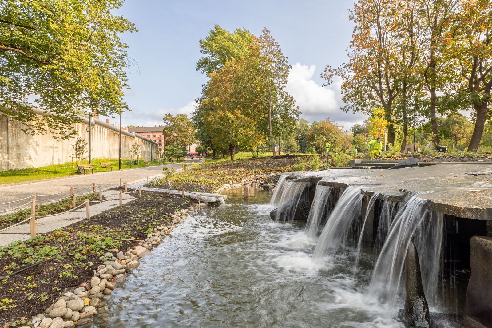 Fine rekreasjonsområder i Klosterenga kulturpark. Galleribilde
