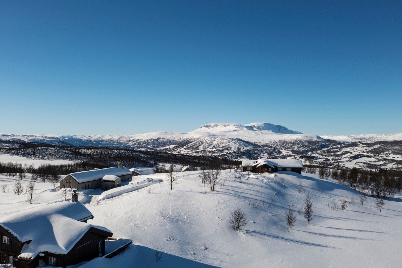 Helt unik panoramautsikt fra tomten: 360 grader med majestetisk natur Galleribilde