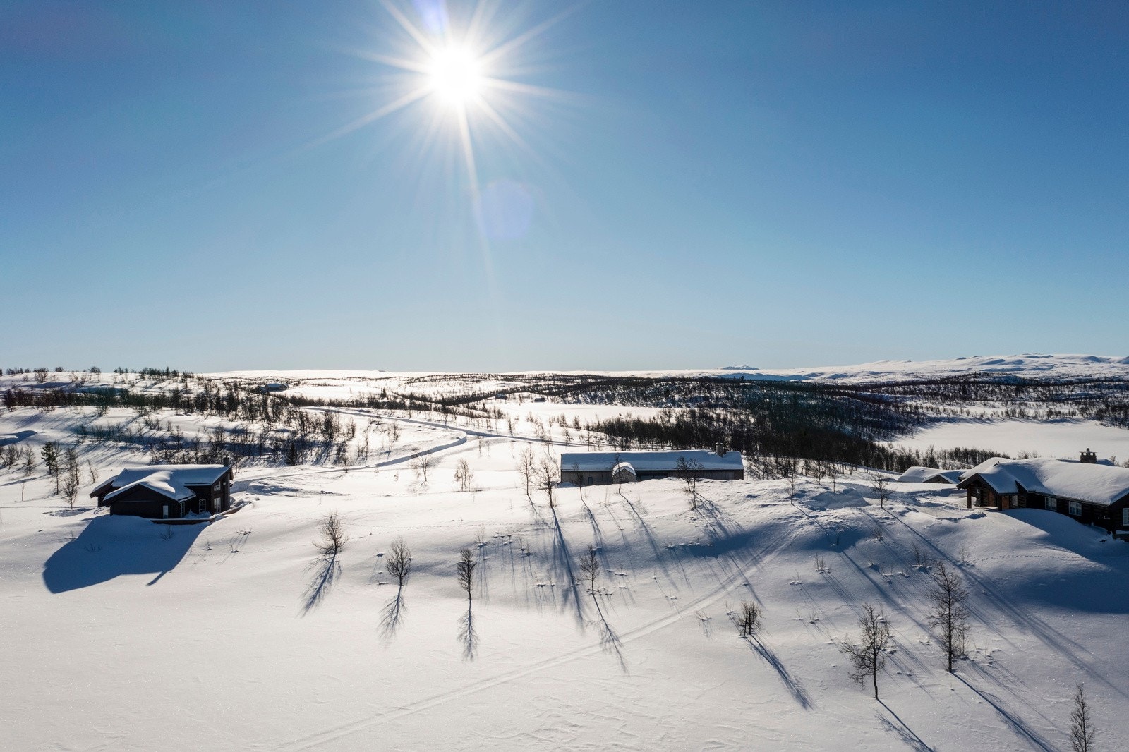 Her har du sol fra morgen til kveld Galleribilde