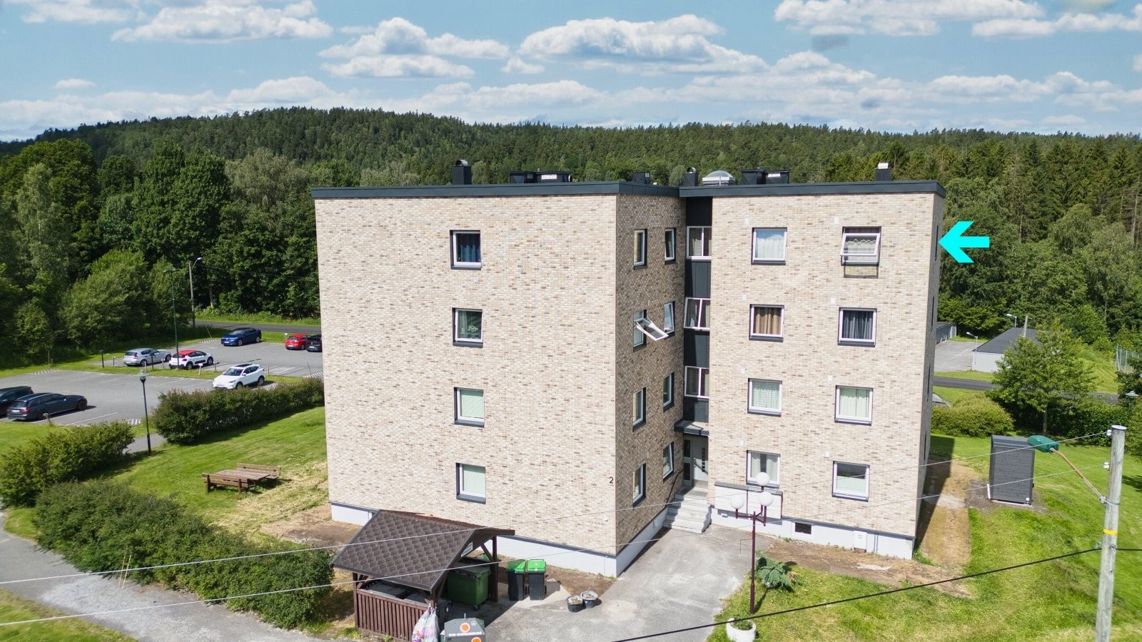 Inngangsparti Galleribilde