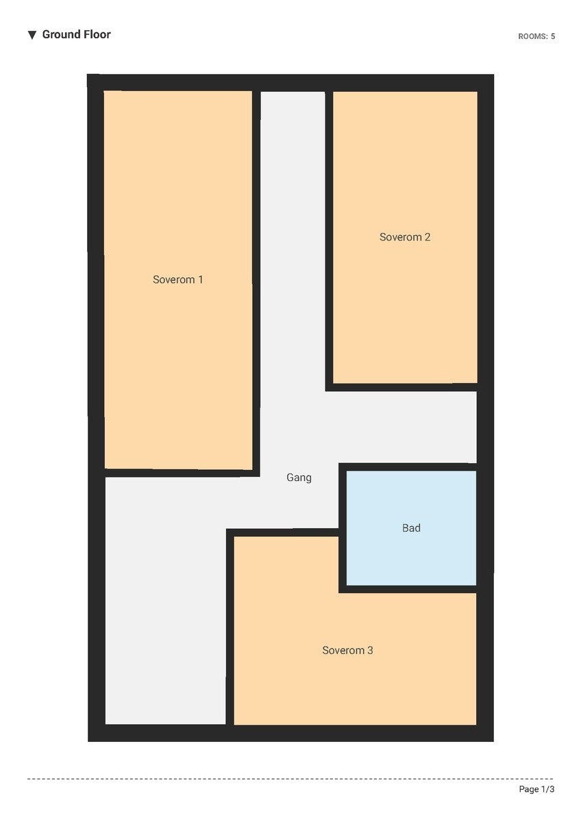 Plantegning Kjeller Galleribilde