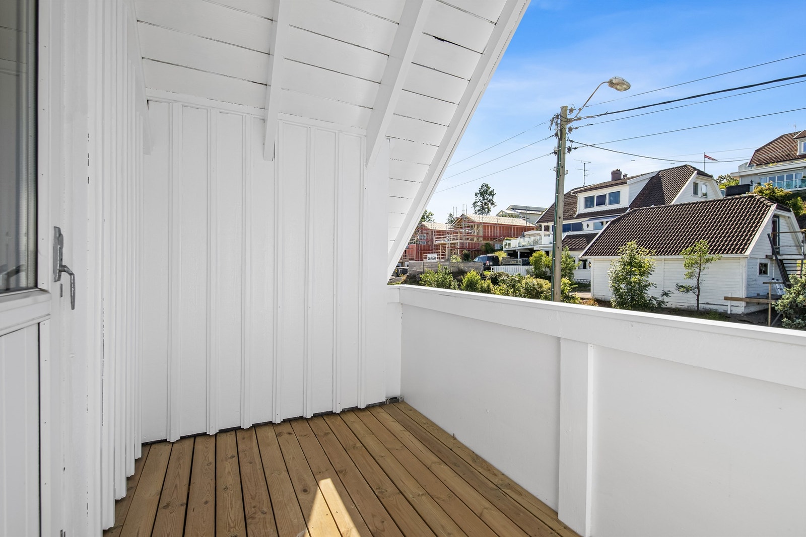 Her kan man innrede med et hyggelig utemøblement. Galleribilde