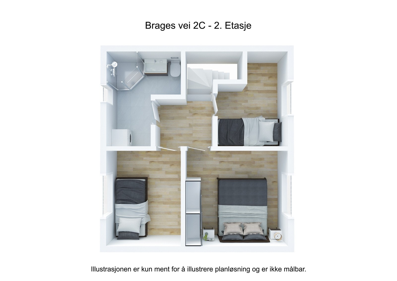 Planløsning 2. Etasje Galleribilde