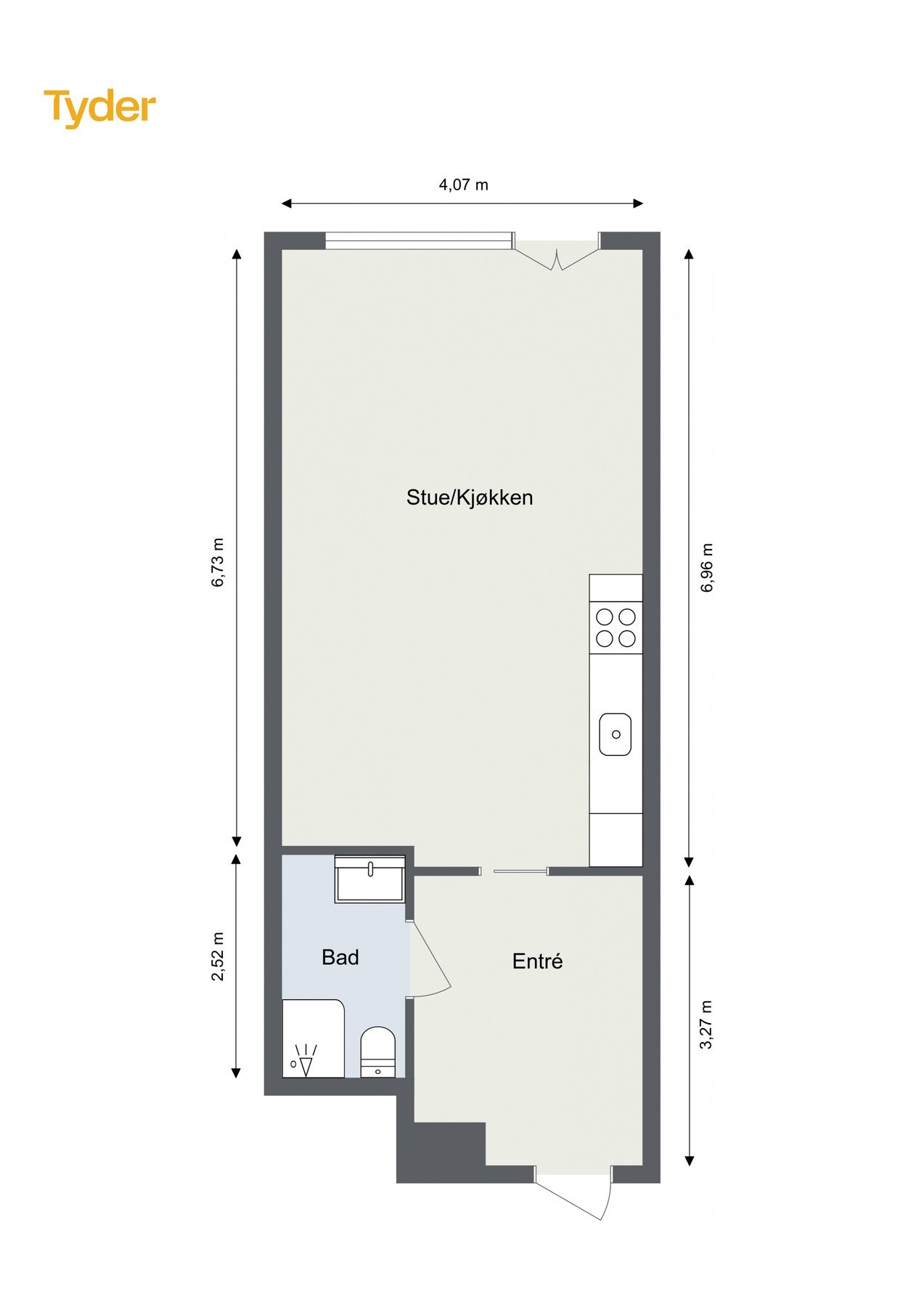 Plantegning. Galleribilde