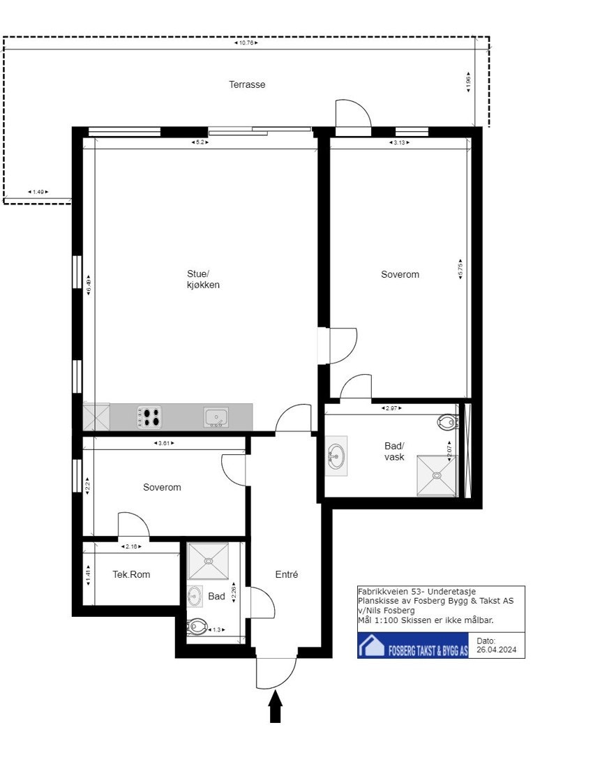 Plantegning. Galleribilde