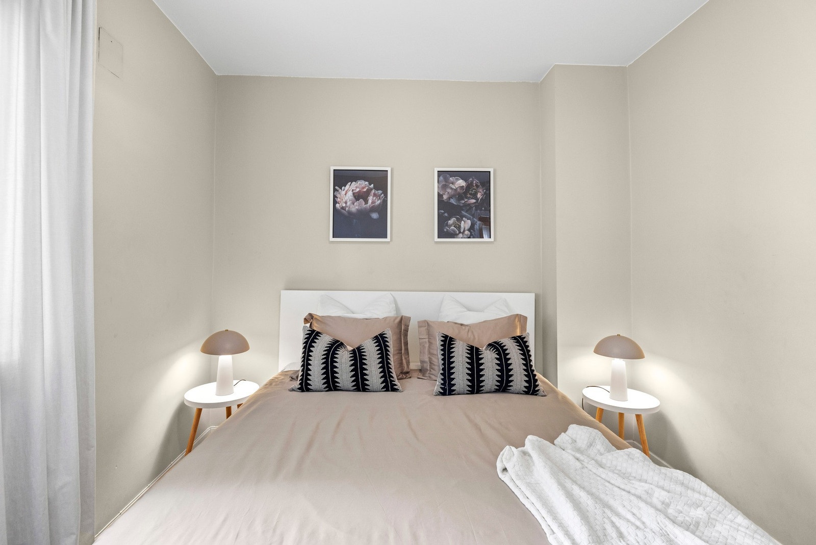 Soverommet vender mot rolige omgivelser - her sover du helt uforstyrret Galleribilde