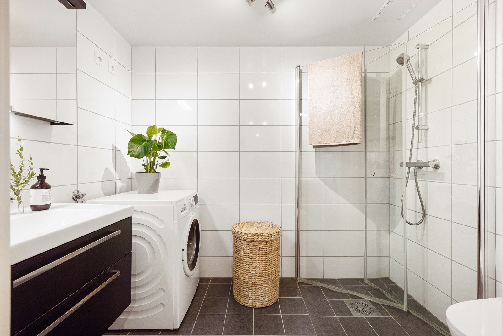 Pent baderom fra byggeår 2017. Galleribilde