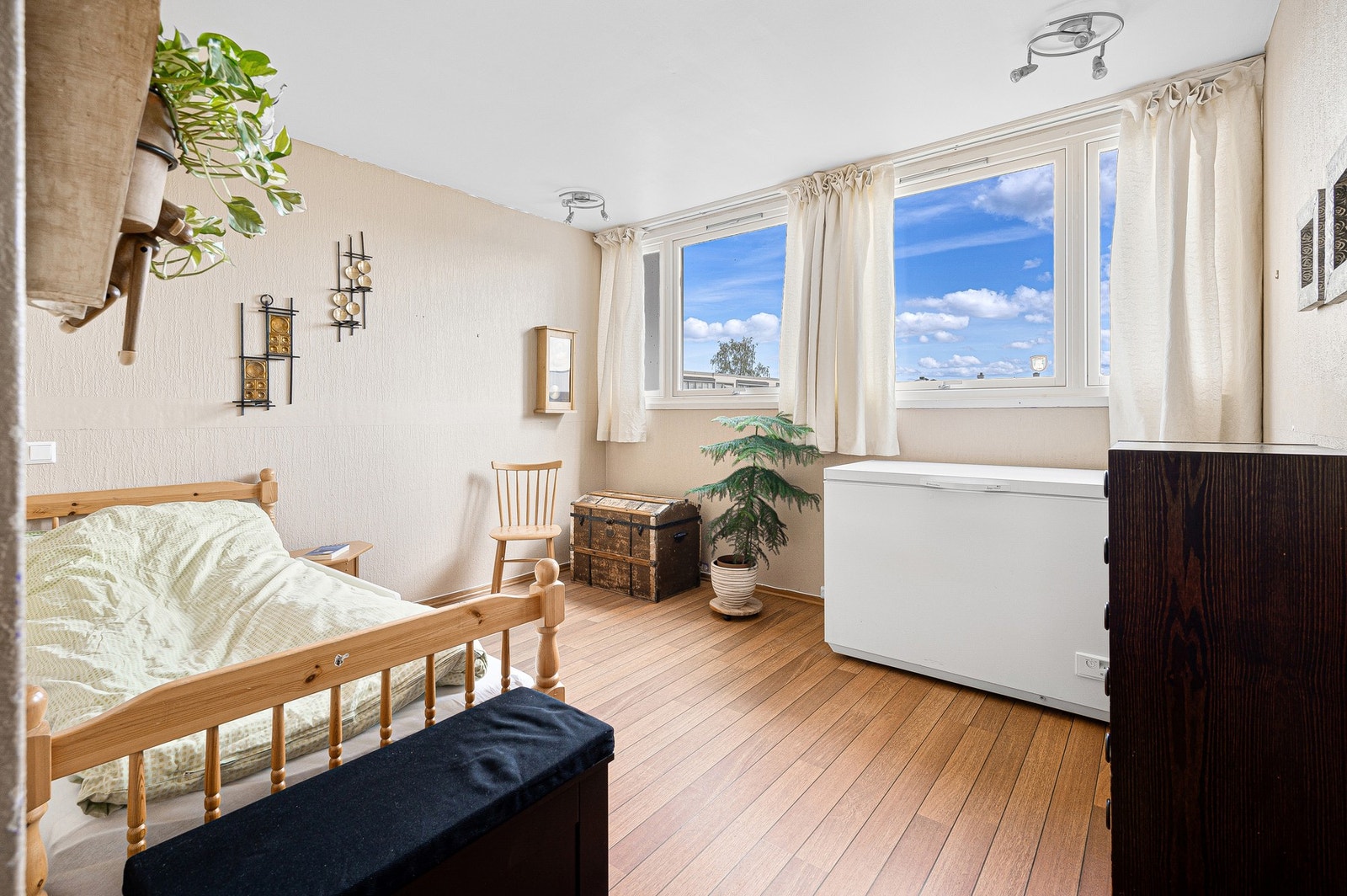 Det største soverommet er på 12,4 kvm. Galleribilde