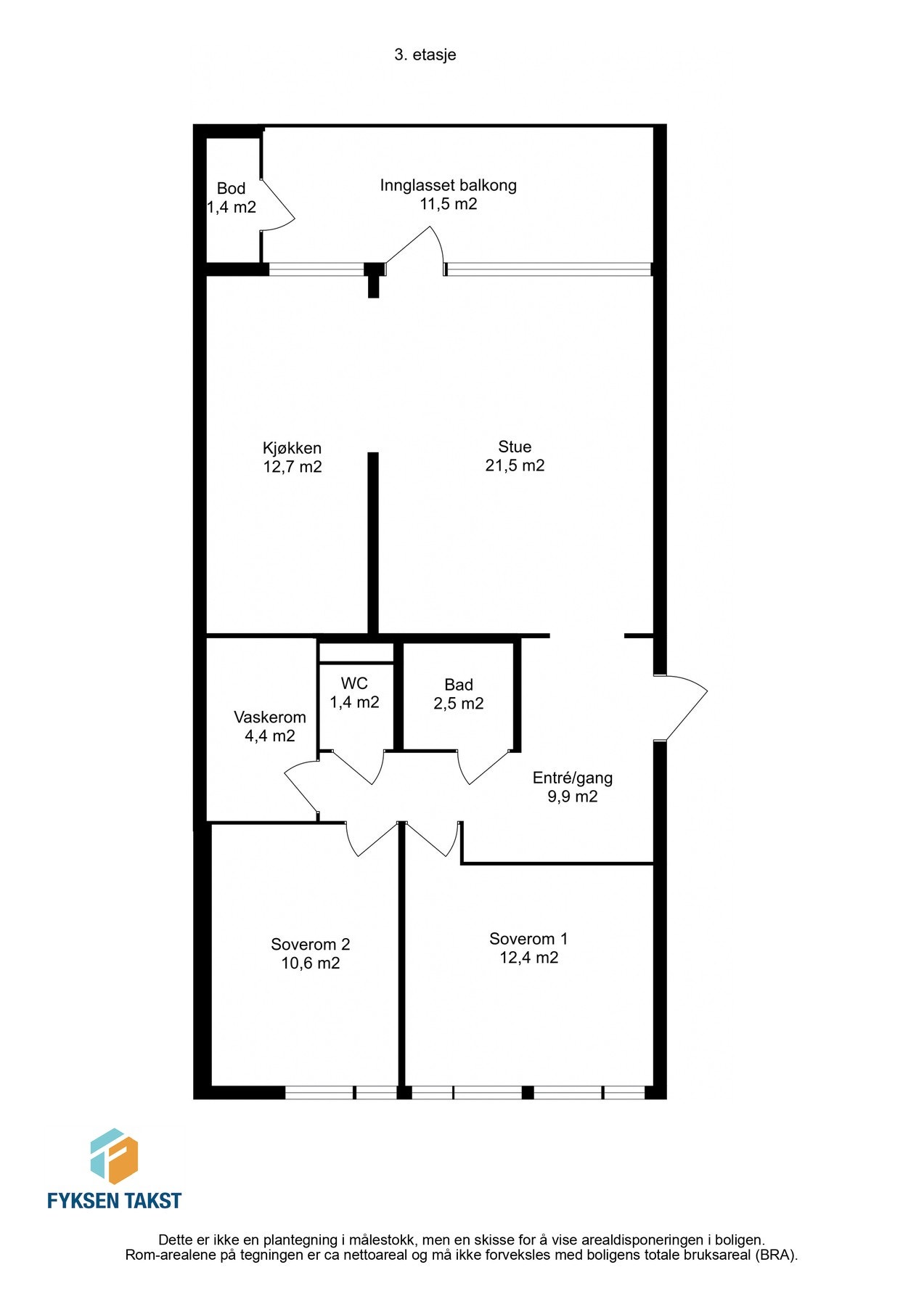 Planskisse. Galleribilde