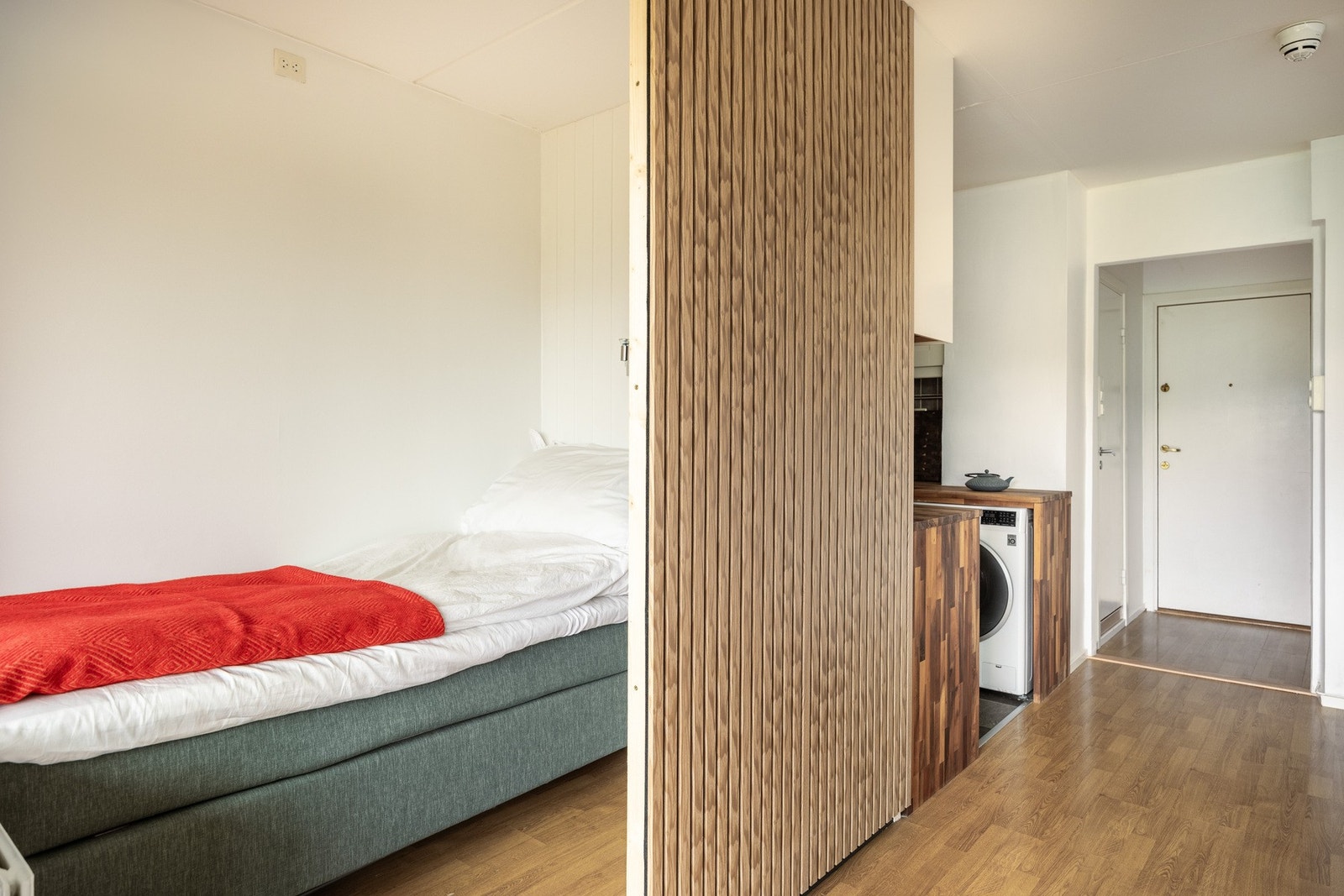 Her kan man innrede med seng. Galleribilde