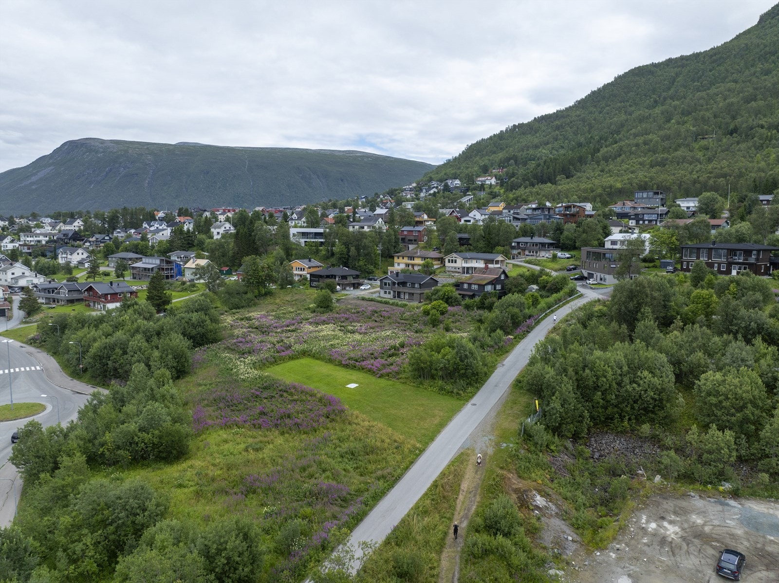 Flott nabolag med fantastisk utsikt Galleribilde