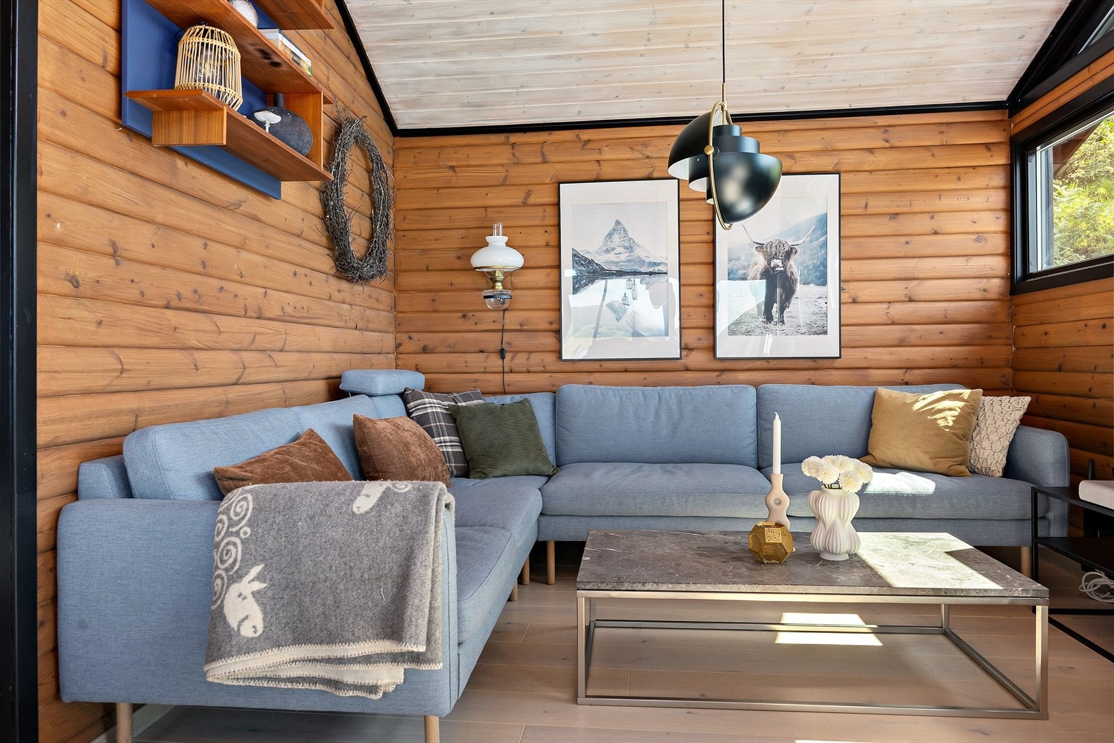 Koselig sofakrok. Galleribilde