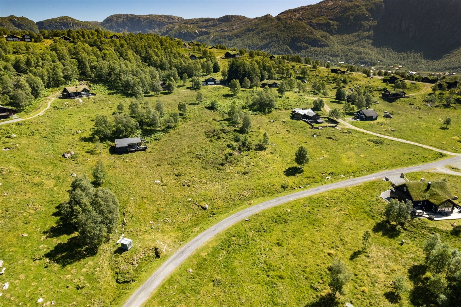 Populært hyttefelt i naturskjønt område. Galleribilde