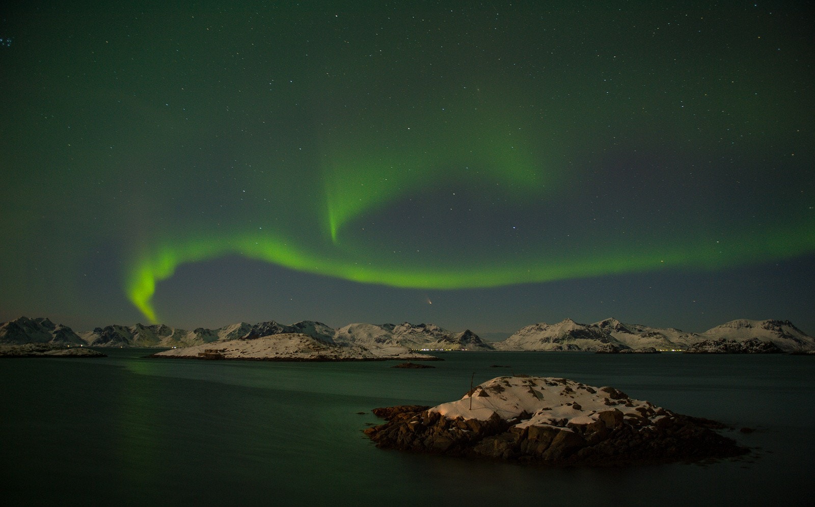 Skal du se nordlys finnes knapt et bedre sted å oppleve det Galleribilde