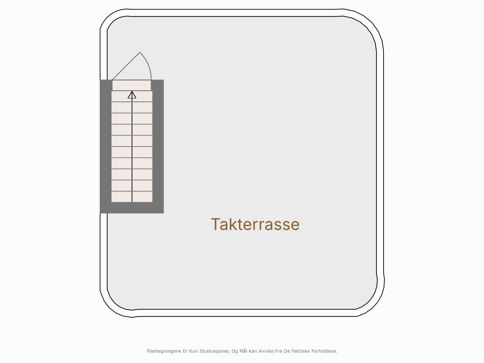 Terrasse med panoramautsikt over hovedhuset Galleribilde