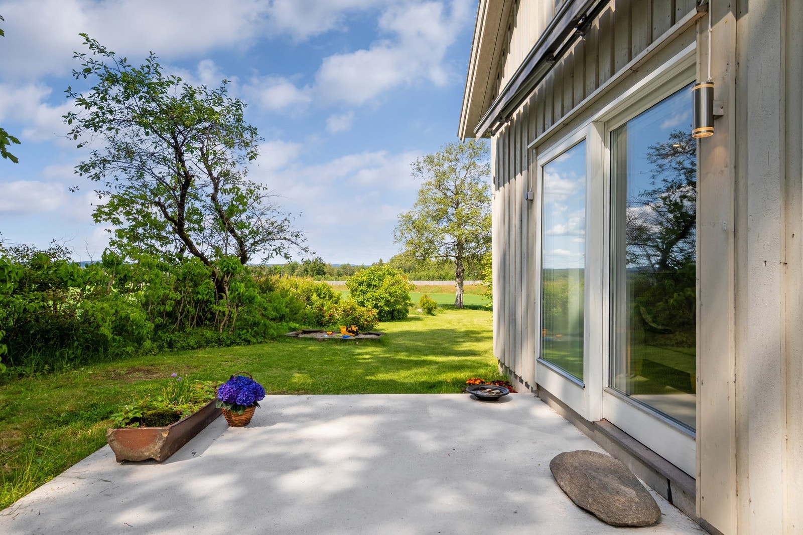 Deilig uteplass Galleribilde