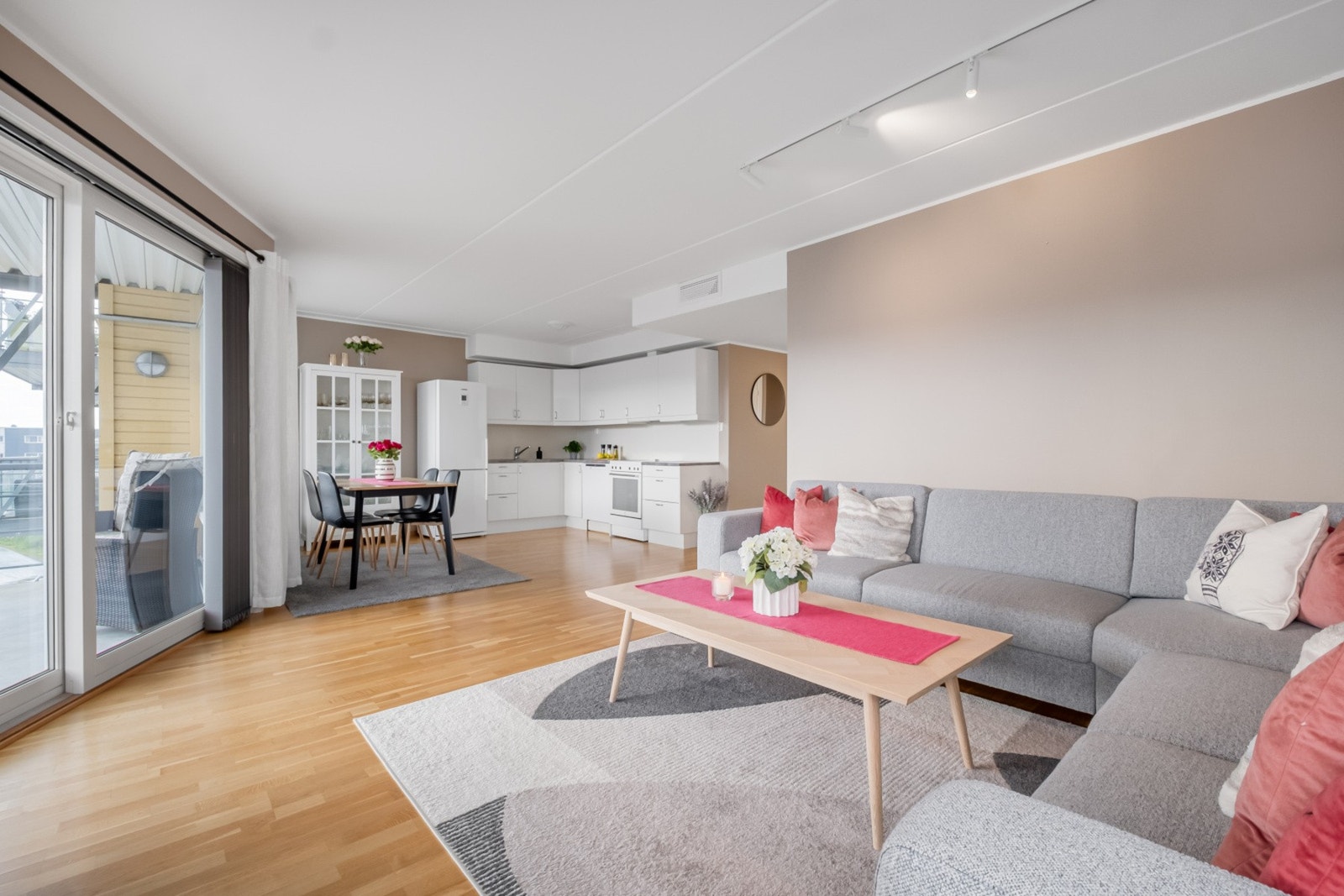 Her ligger alt til rette for koselige sammenkomster. Galleribilde