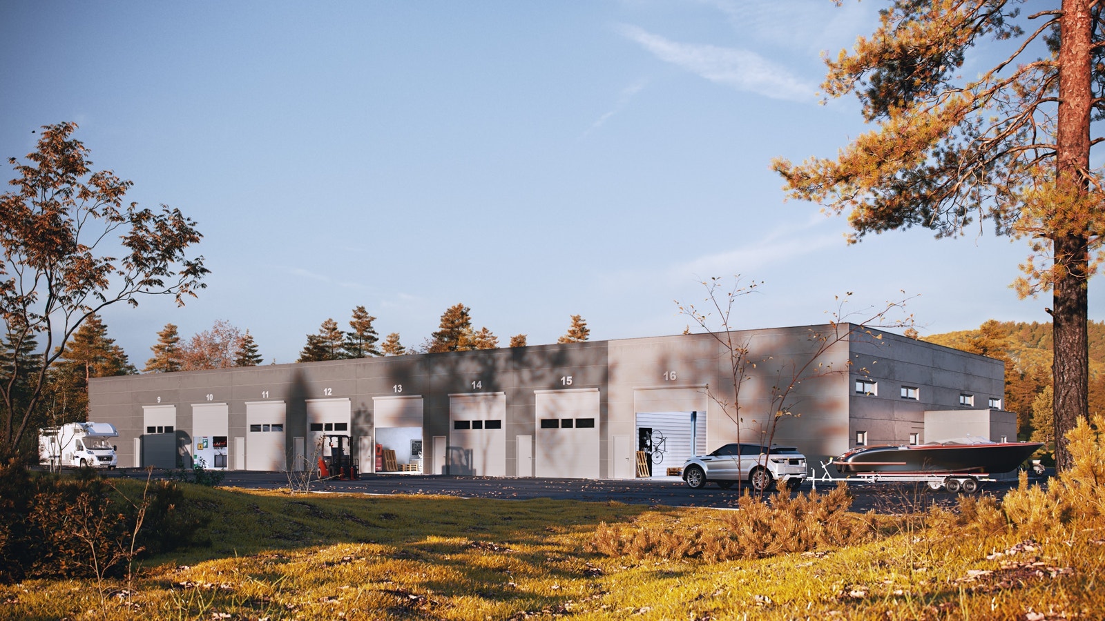 Som eier disponerer du og innreder lokalene etter eget ønske, og lokalene er tilgjengelige 24/7. Galleribilde