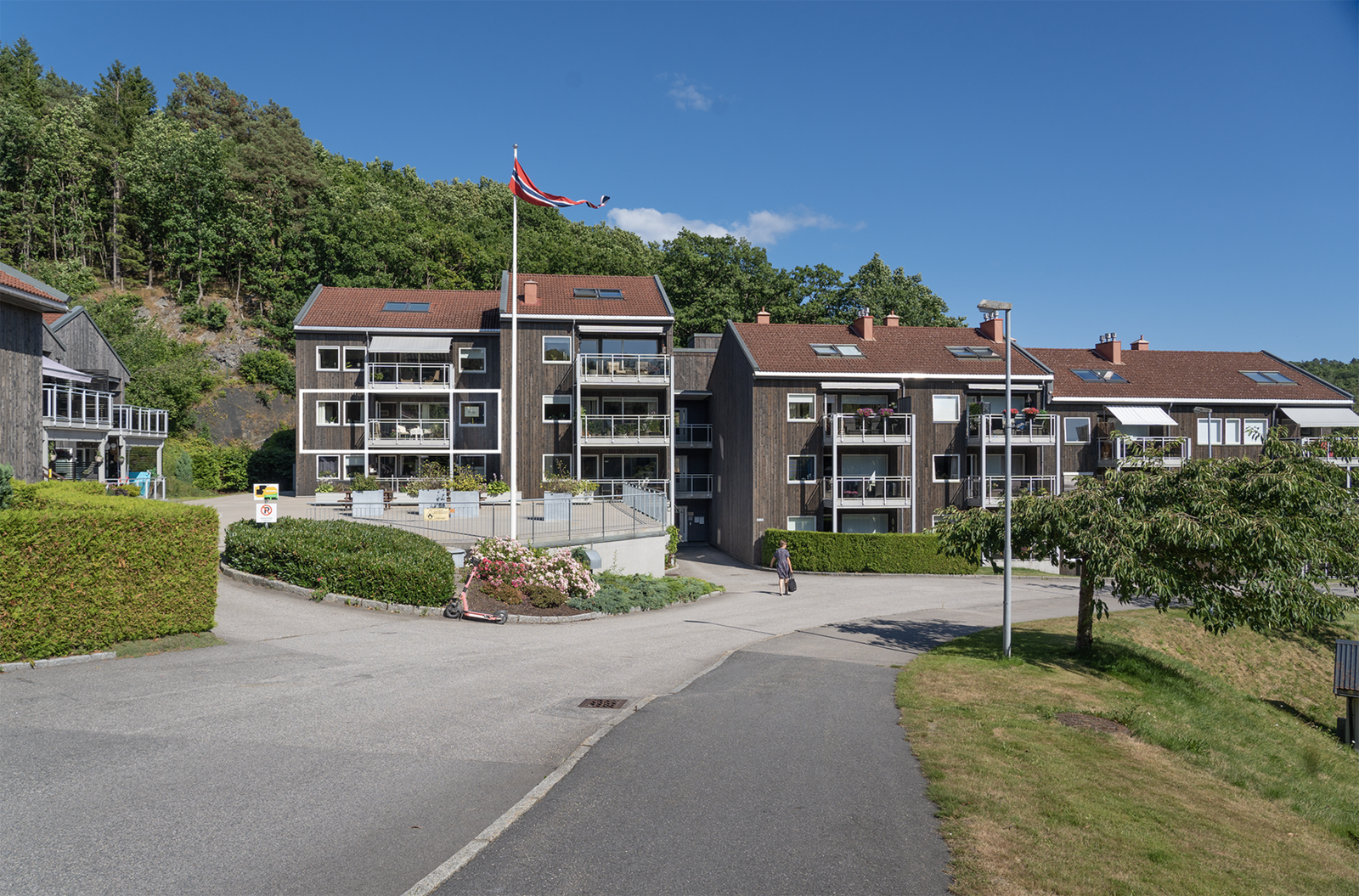 Velkommen til Strømsbakken 25 - her mer leiligheten innrammet Galleribilde