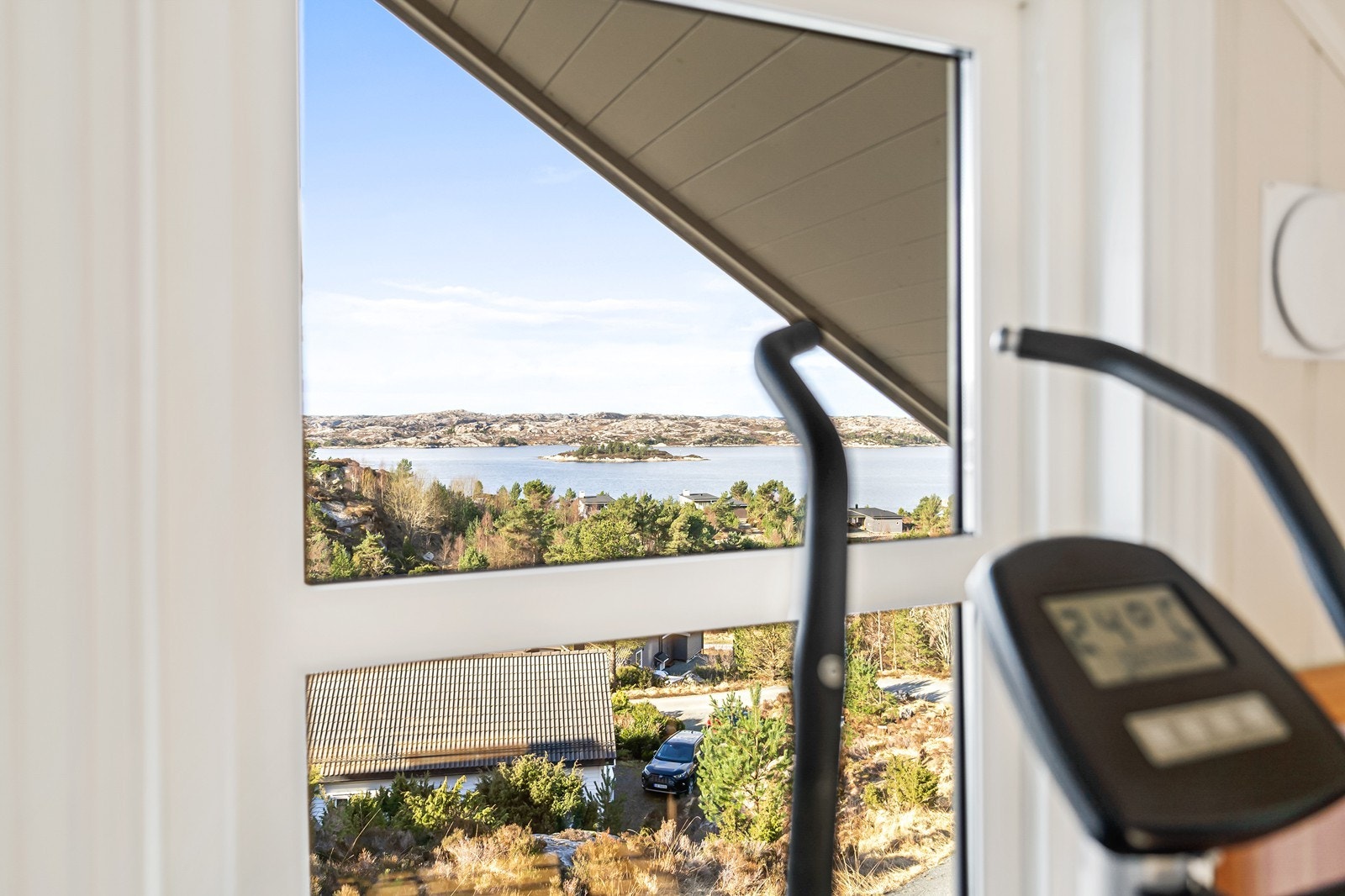 Utsikt fra hems. Galleribilde