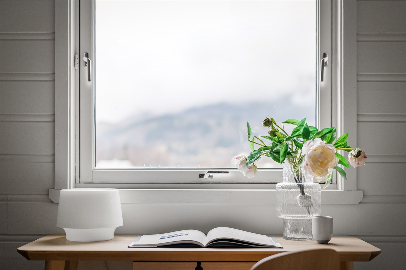 Flott plass til hjemmekontor Galleribilde