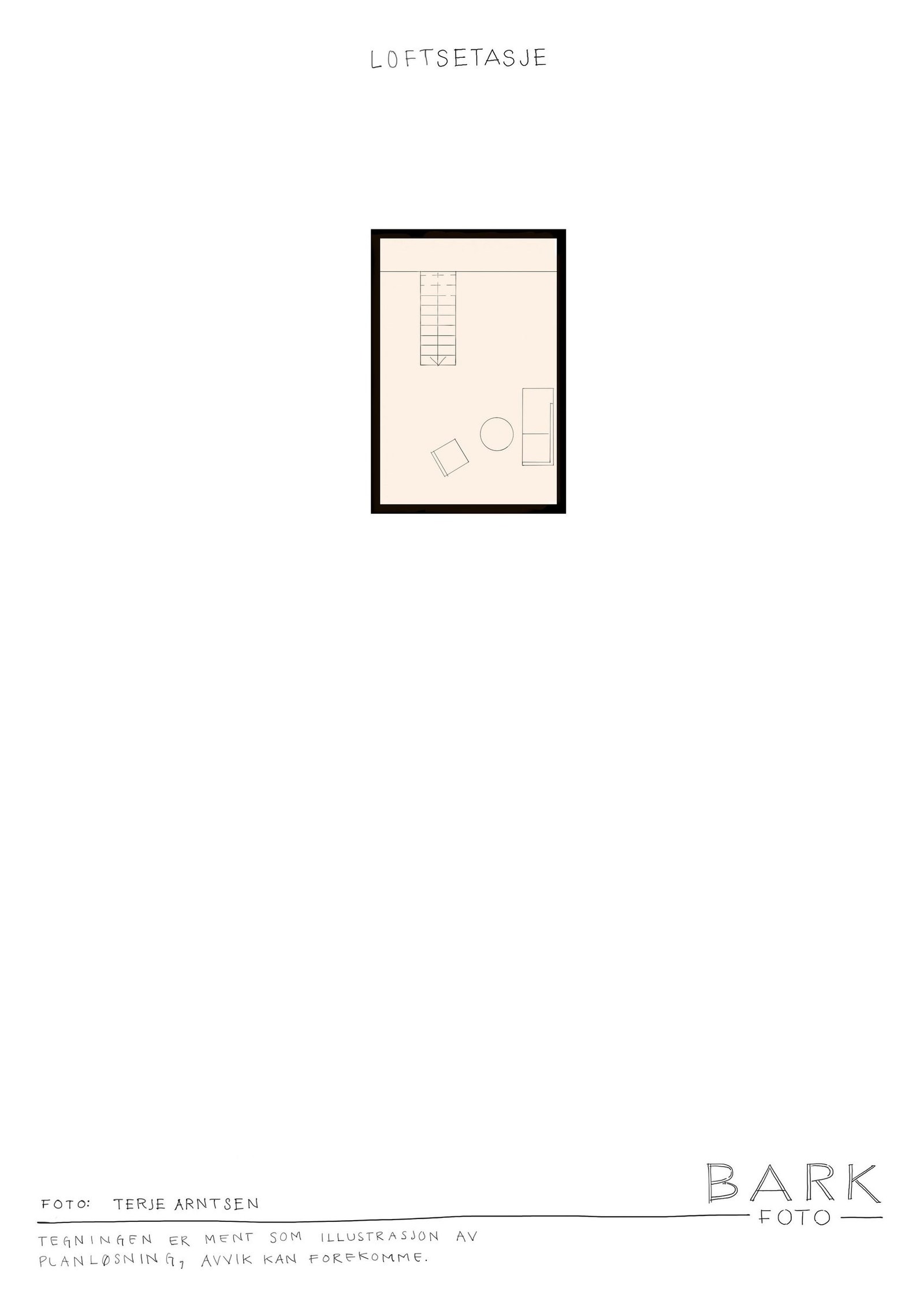 Planløsning loft Galleribilde