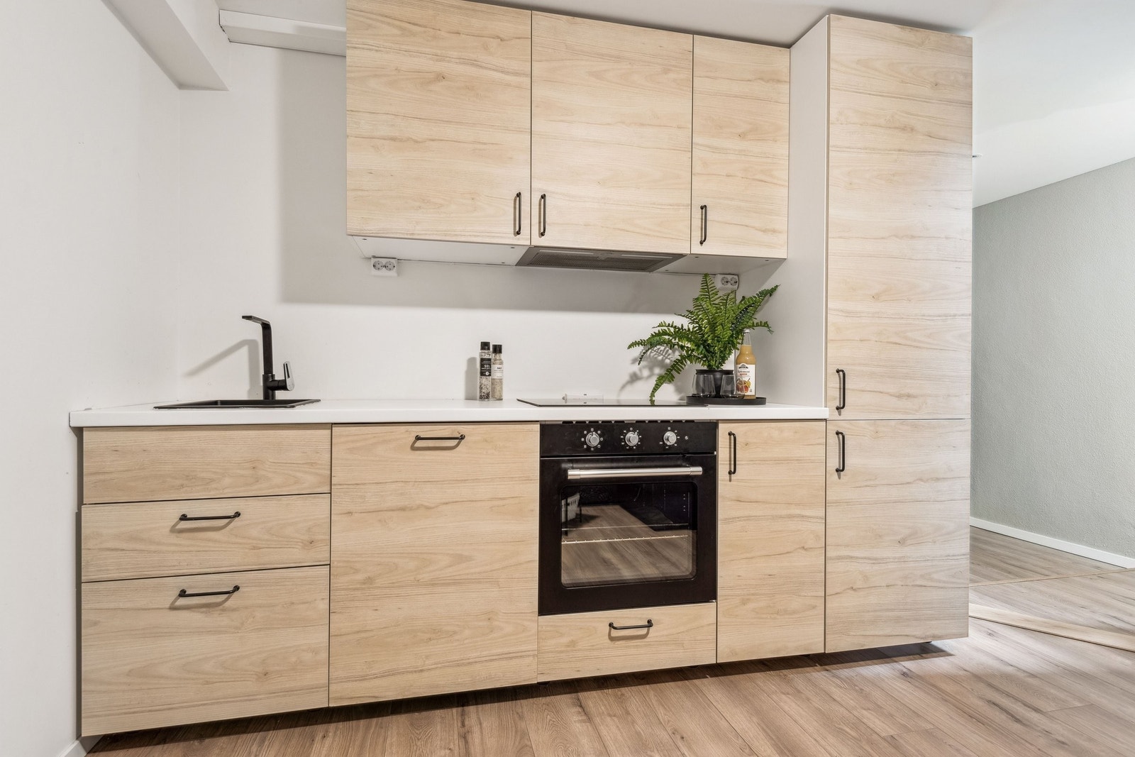 Nytt kjøkken i nyoppført utleiedel, 2022. (utleiedel 4) Galleribilde