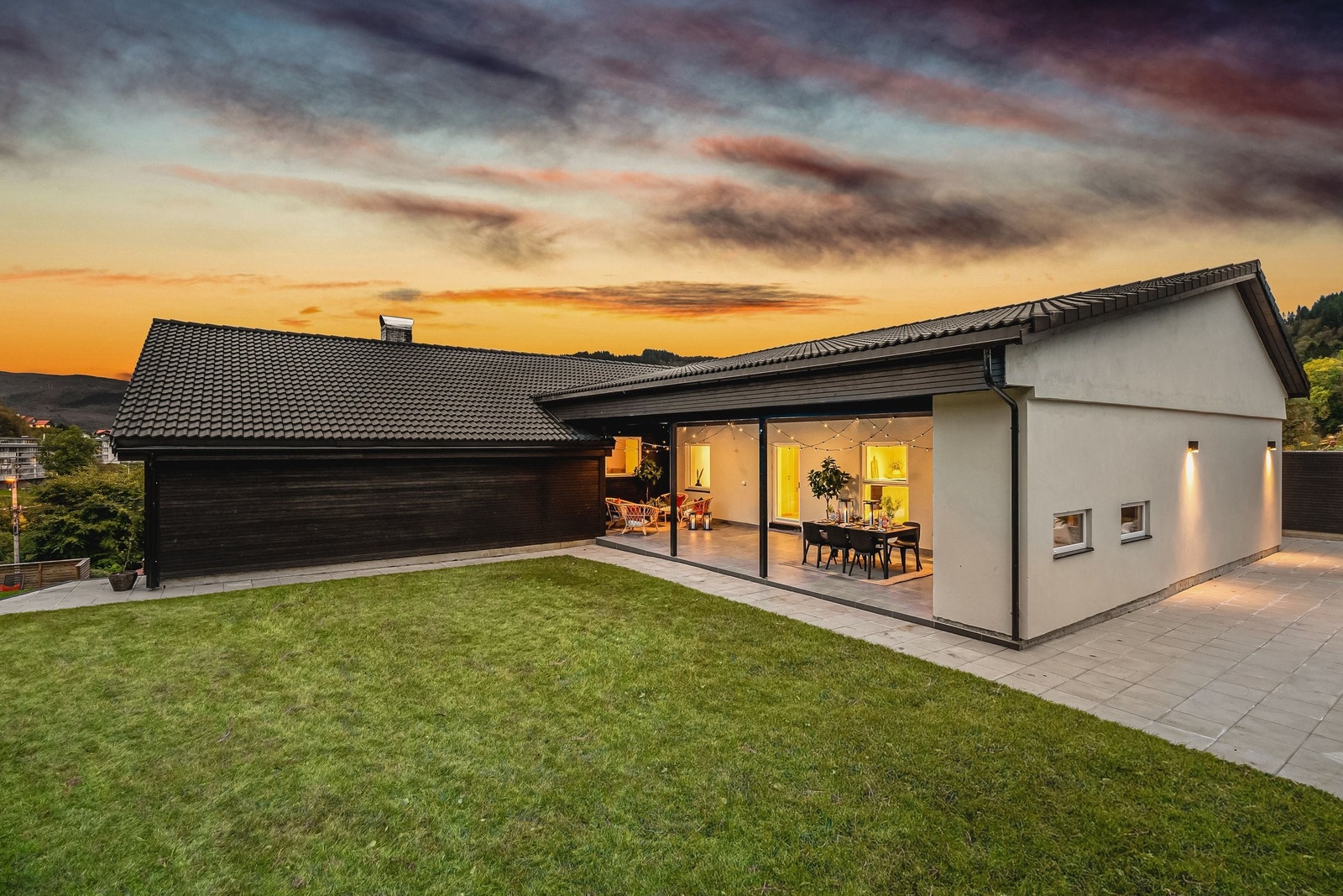 Hovedleilighetens uteområde. Galleribilde