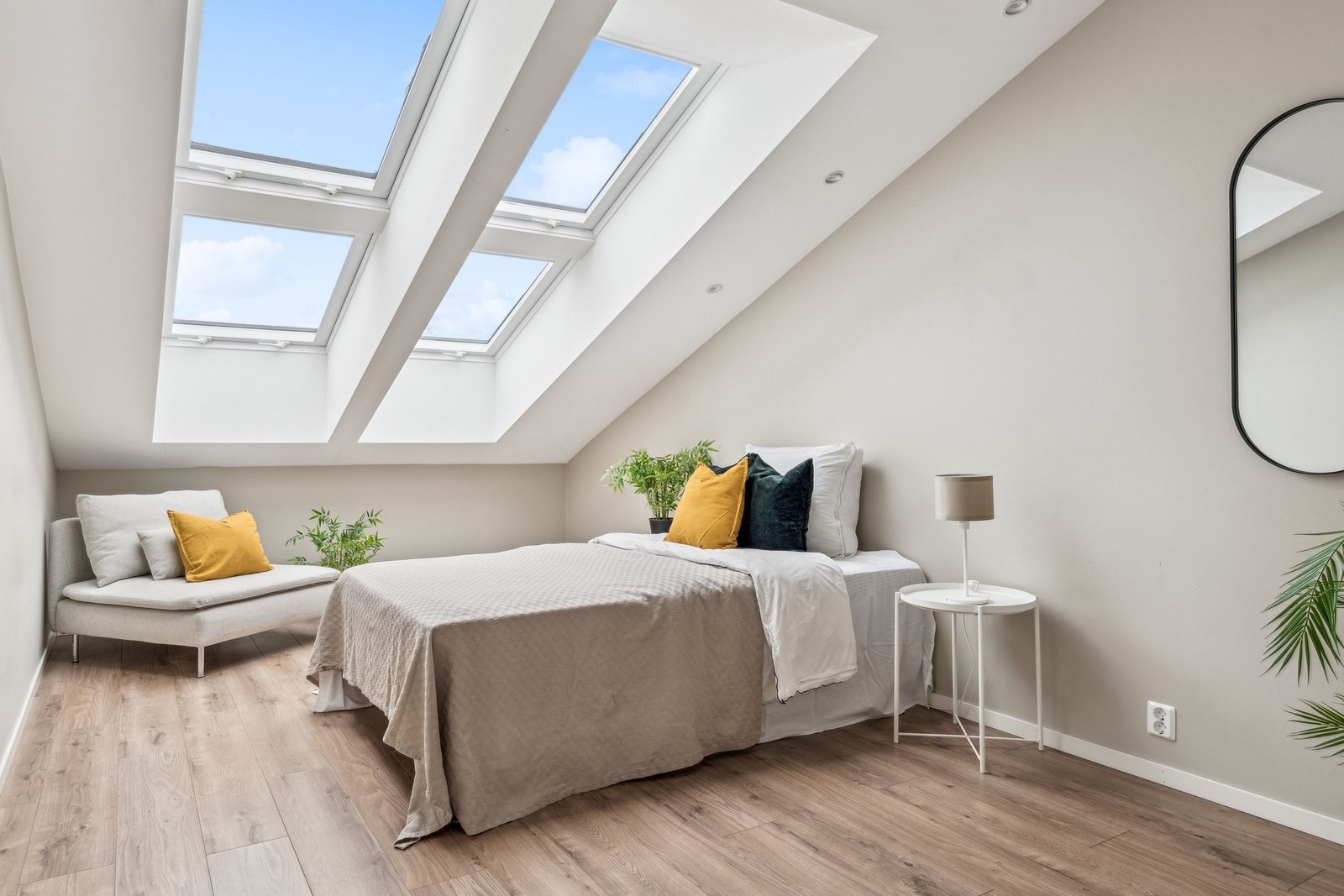 Soverom 2 i hovedleiligheten. Galleribilde