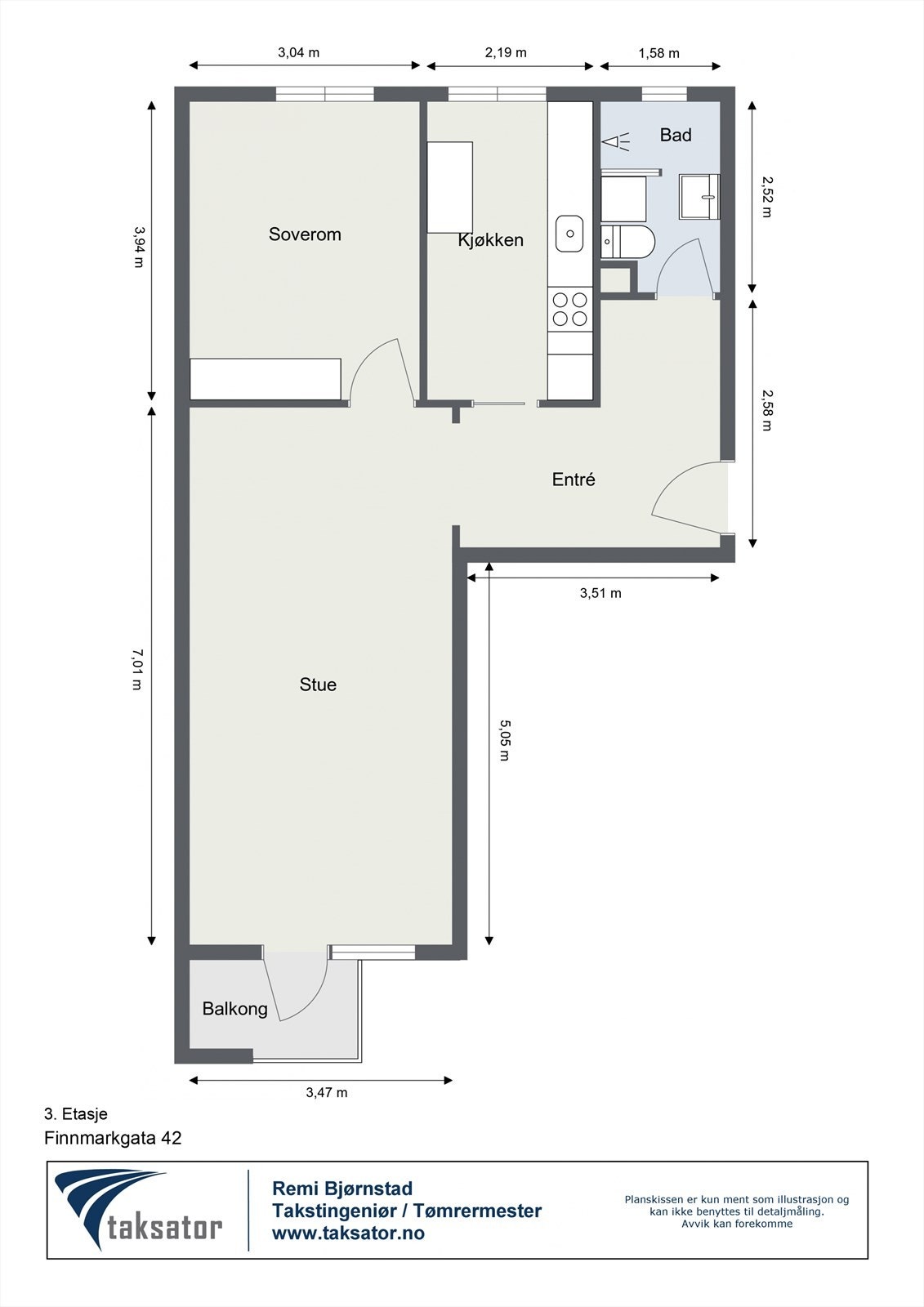 Plantegning utarbeidet av takstmann. Har du noen spørsmål? Ta kontakt med megler i dag! Galleribilde