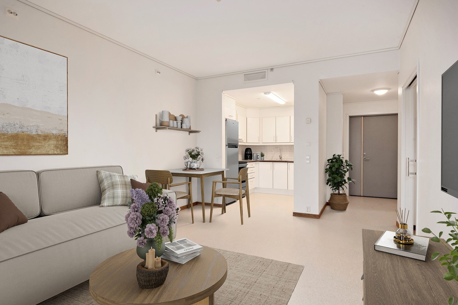 REDE Eiendomsmegling ved Kristine Langfjell ønsker velkommen til Nygata 111. (Digitalt stylet) Galleribilde