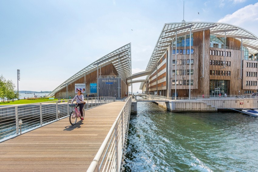 En av Oslos absolutte mest attraktive boområder med stort utvalg av ulike serveringssteder Galleribilde