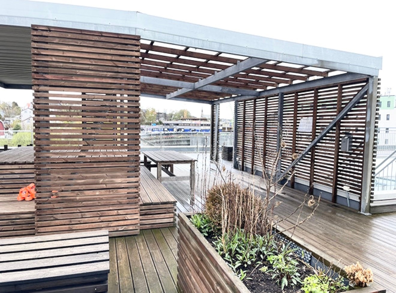 Felles takterrasse Galleribilde