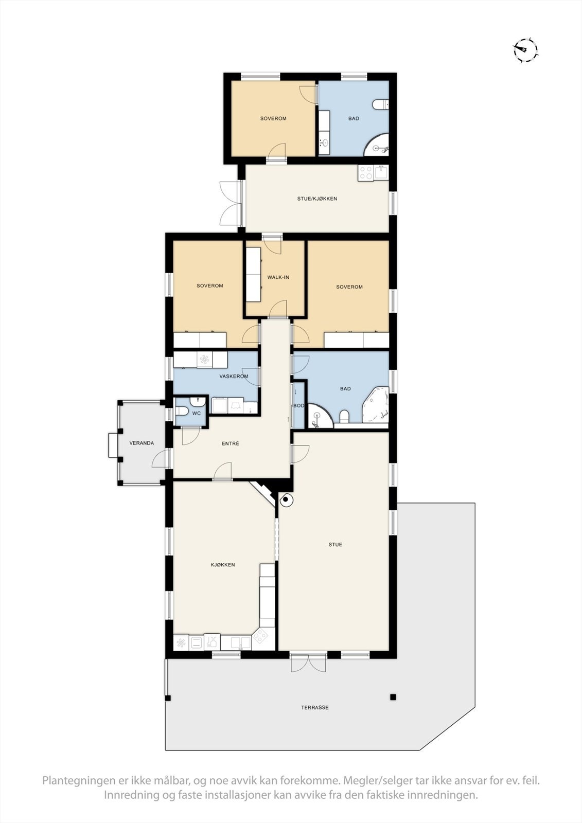 Plantegning. Galleribilde