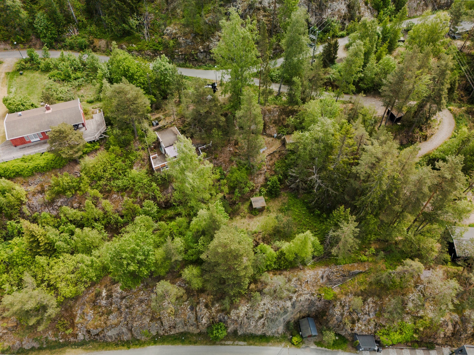 Slik tomten ser ut nå. Galleribilde