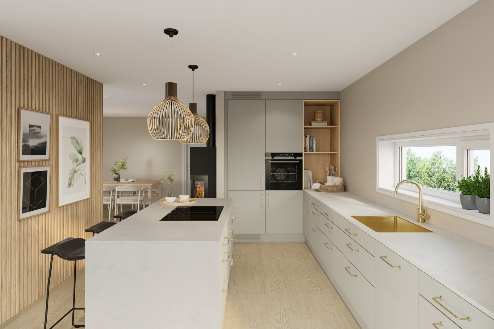 Kjøkken Galleribilde