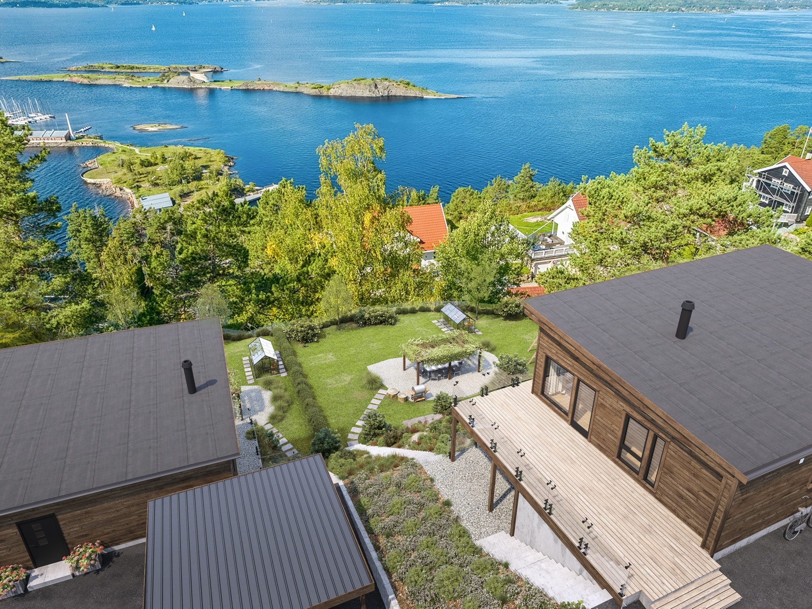 Det er en helt fantastisk utsikt. Galleribilde