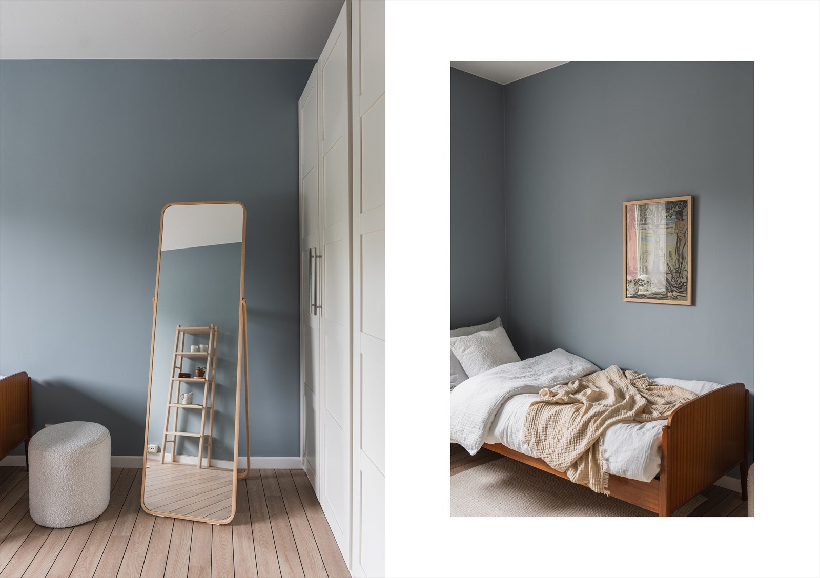 Soverommet egner seg godt som barnerom, gjesterom eller kontor. Garderobeskapene medfølger handelen Galleribilde