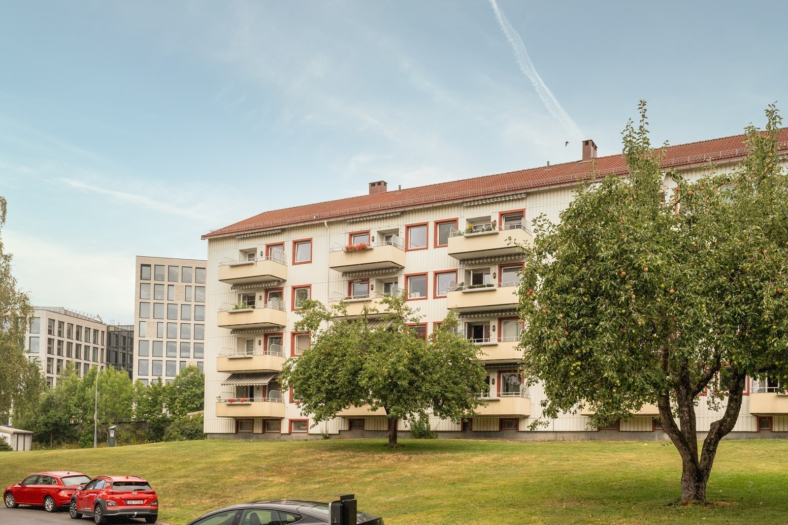 To parkeringstillatelser og en gjesteparkeringstillatelse følger leiligheten Galleribilde