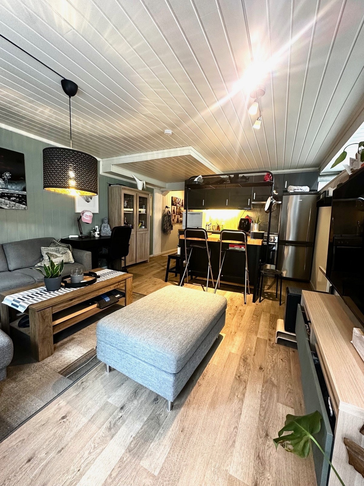 Leiligheten er fullt møblert så her kan man flytte rett inn. Galleribilde