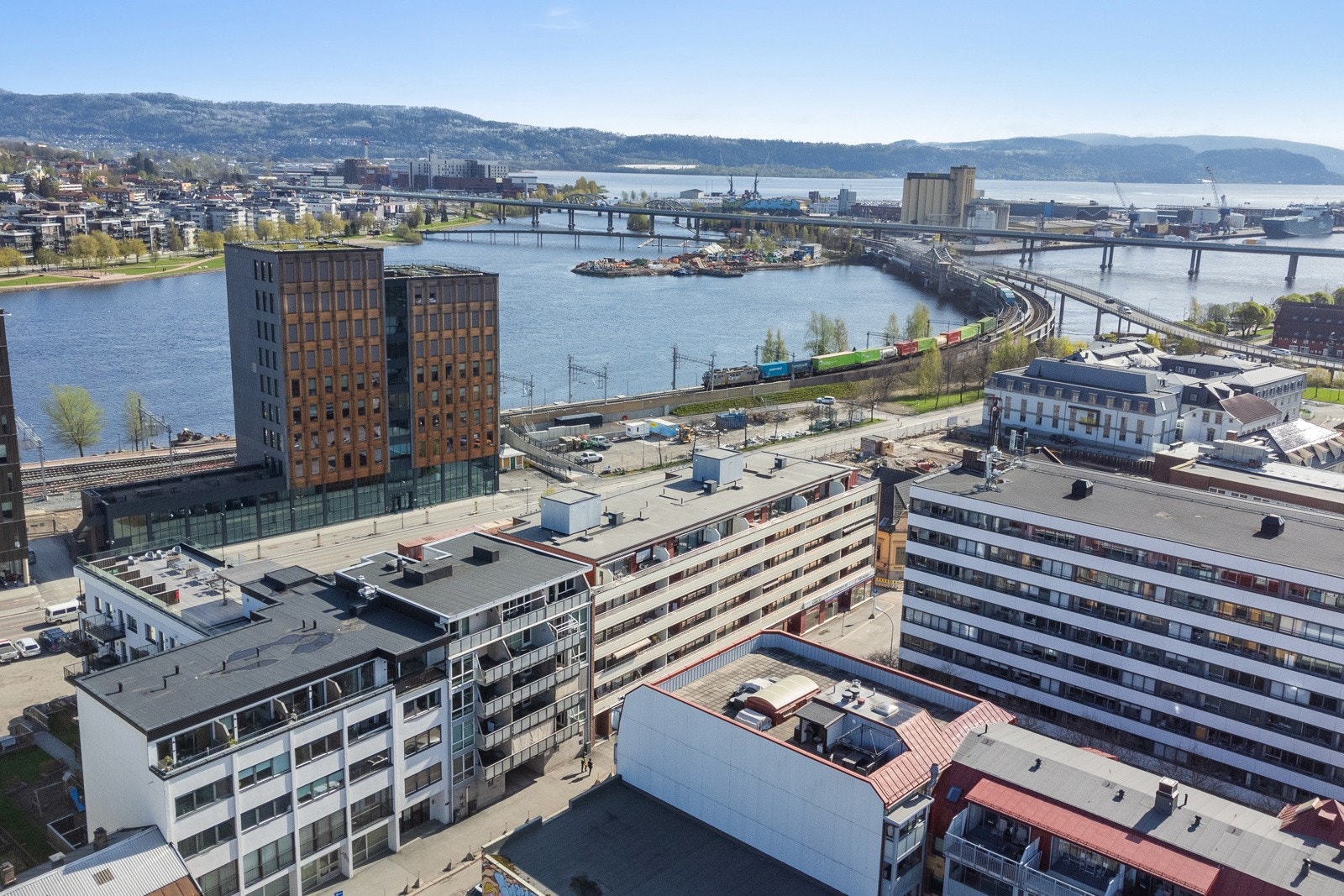 Dronefoto. Galleribilde