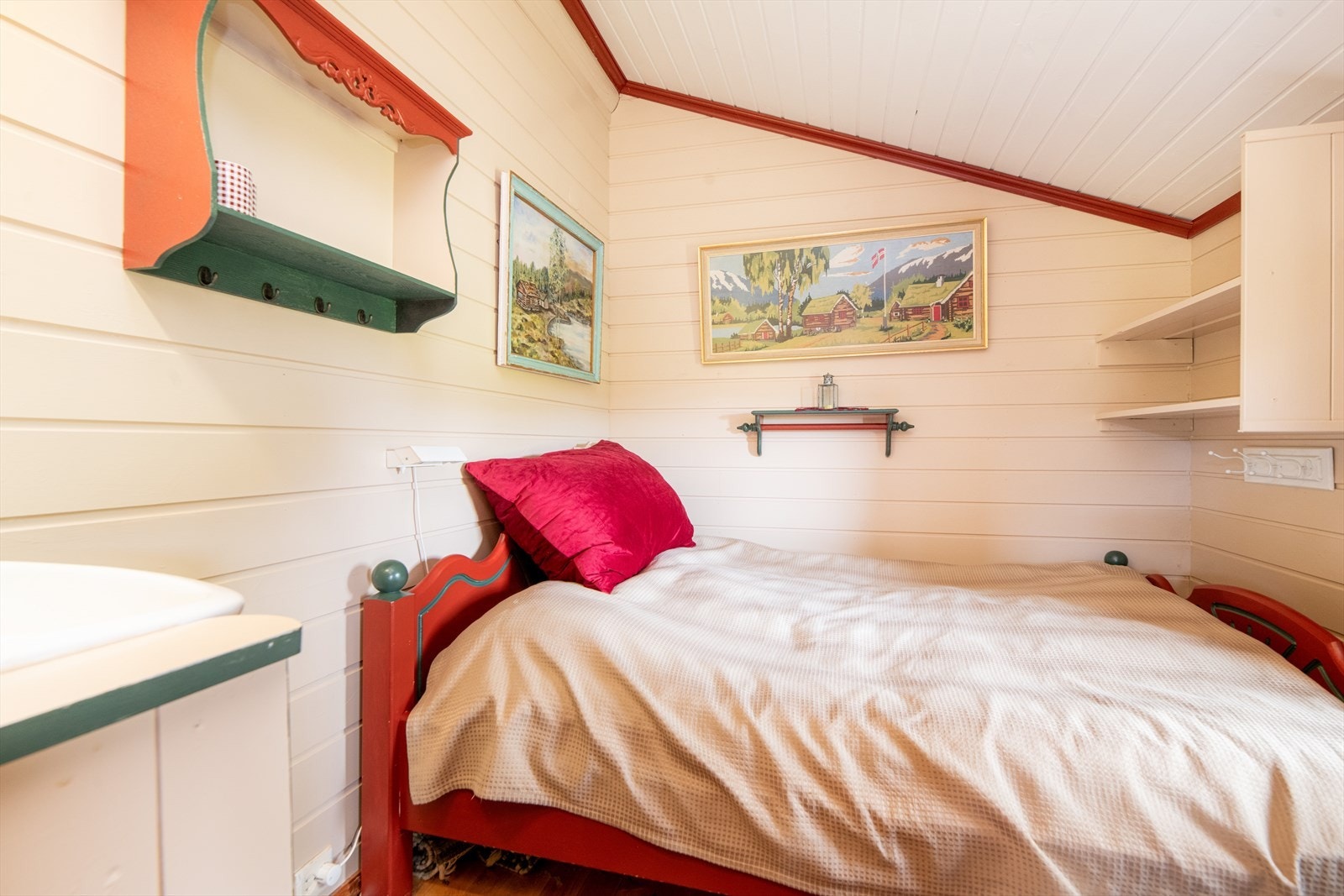 Her er det to soverom. Galleribilde