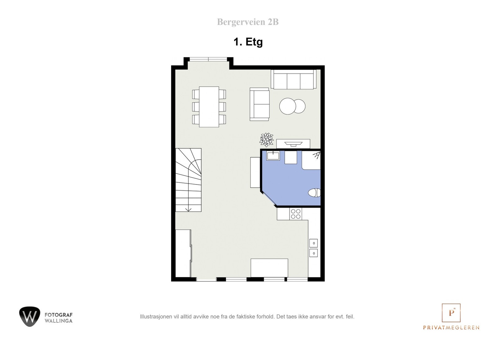 Plantegning hovedplan Galleribilde