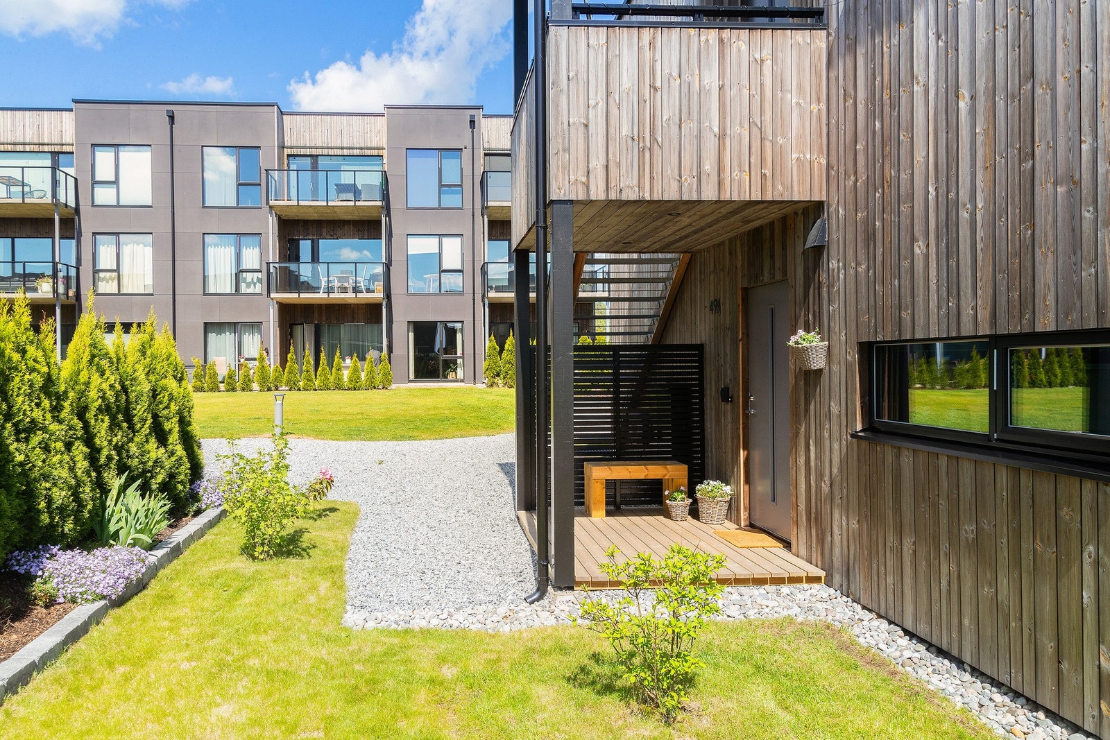 Hyggelig inngangside Galleribilde